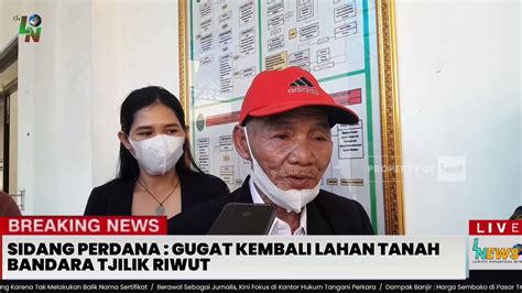 Bandara Tjilik Riwut Palangka Raya Digugat Kembali Oleh Umin Duar