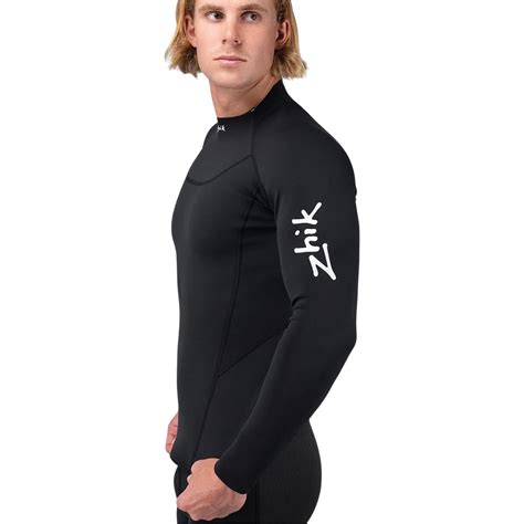 Zhik Mens Microfleece Neoprene Wetsuit Top Dtp Blk Black