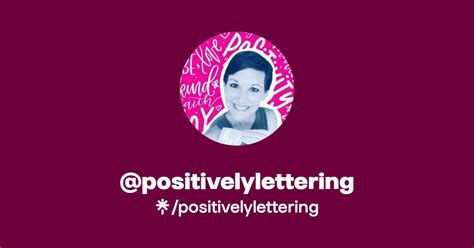 Positivelylettering Facebook Linktree