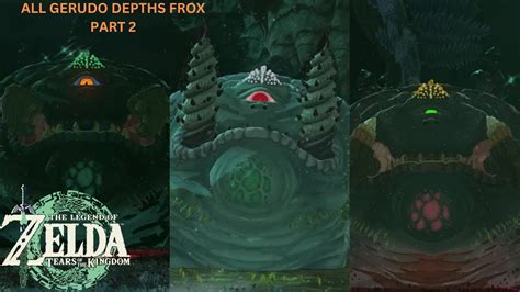 Zelda Tears Of The Kingdom Gerudo Depths All Frox Locations Part