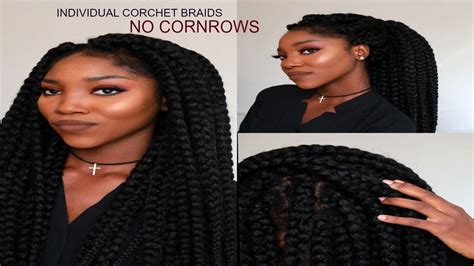 Individual Crochet Box Braids No Cornrow Method Glam By Off