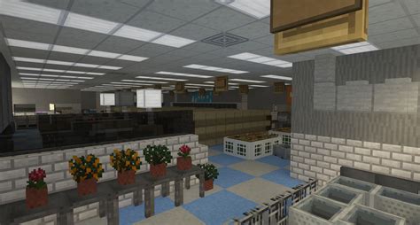 Bloky Foods Grocery Store - Greenfield Project Minecraft Map