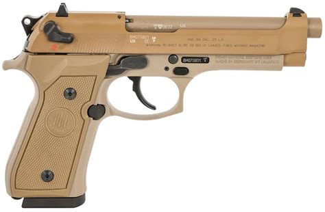 Beretta M9 22 Flat Dark Earth 22 Lr 49 Barrel 15 Rounds 38352