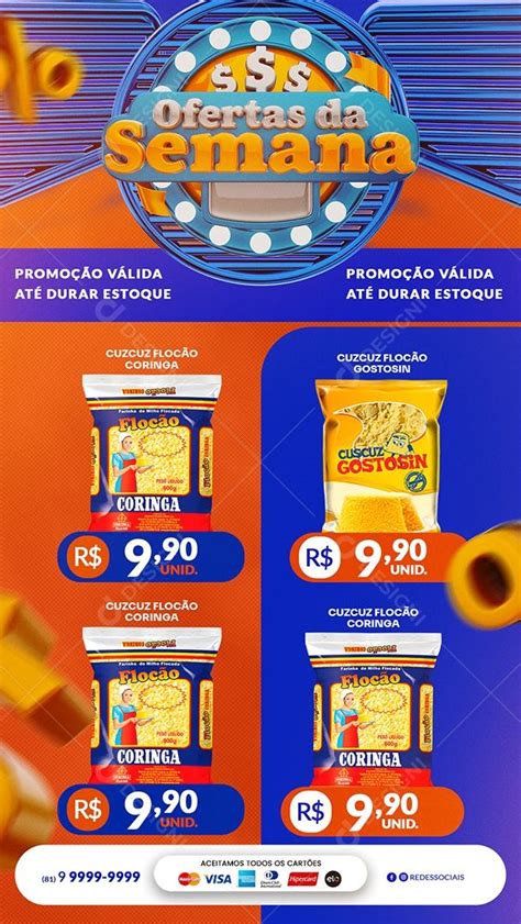 Story Encarte De Supermercado Ofertas Da Semana Social Media PSD