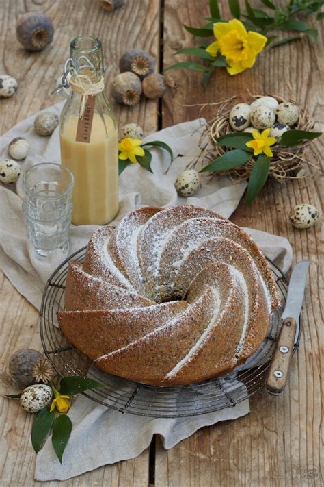 Eierlikör Gugelhupf mit Mohn Rezept Sweets Lifestyle