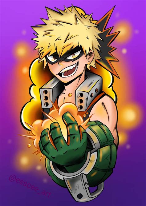 Bakugou Fan Art :) : r/MyHeroAcadamia