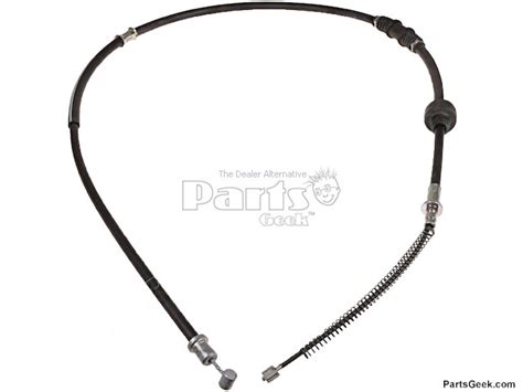 Mitsubishi Lancer Parking Brake Cable Braking Cables Raybestos