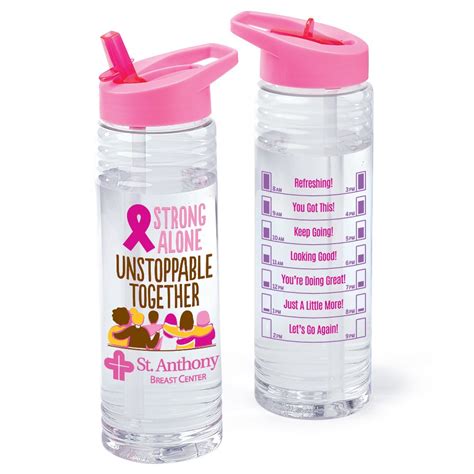 Strong Alone Unstoppable Together Solara Water Bottle 24 Oz One