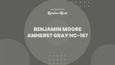 Benjamin Moore Amherst Gray Hc Paint Color Review