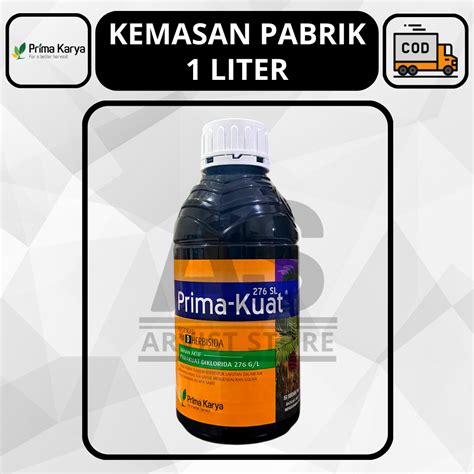 Herbisida PRIMA KUAT 276 SL Kemasan Pabrik 1 Liter Pembasmi Rumput Liar