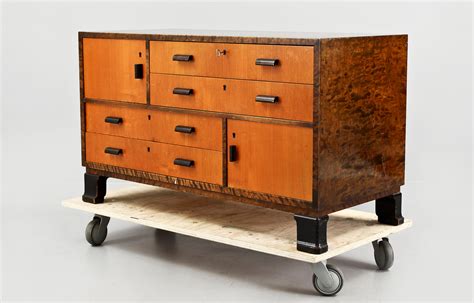 Sideboard Art Deco Axel Larsson Ab Svenska M Belfabrikerna Bodafors