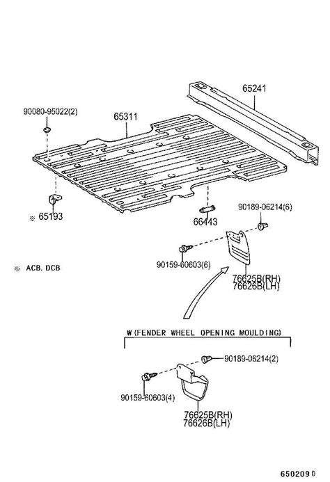 Exploring The Anatomy Of Toyota Tundra S Interior A Detailed Parts Diagram