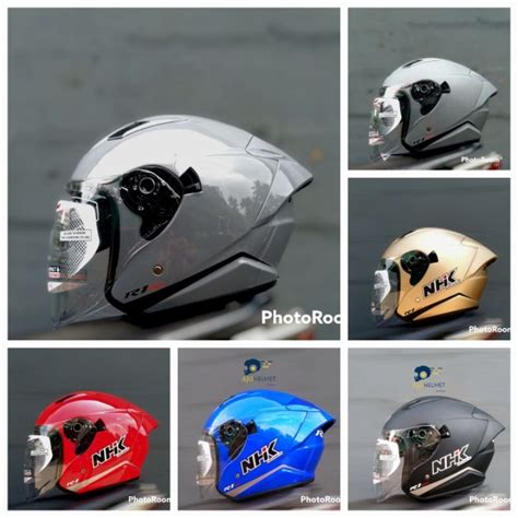 Jual HELM NHK R1 MAX DOBLE VISOR R1 ELIT SINGLE VISOR SPOILER ASLI