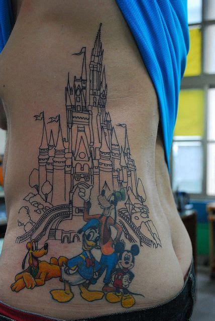 Disney Tattoo Mickey Mouse Donald Duck Goofy Pluto Disney Tattoos