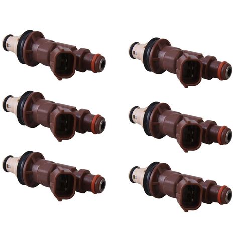 6Pcs Fuel Injector For TOYOTA HILUX LANDCRUISER PRADO 5VZFE 3 4L 23250