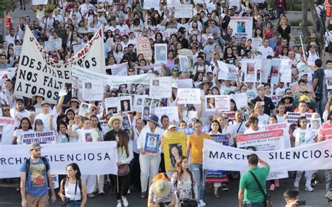 Marchan En Silencio Por Los Desaparecidos El Occidental Noticias