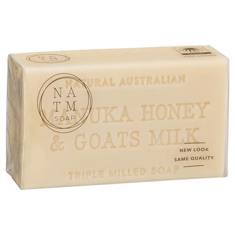 Australian Triple Milled Soap Manuka Honey And Goats Milk 200g