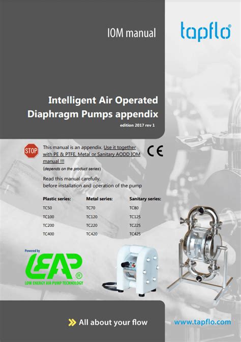 Tc Intelligent Pumps Diaphragm Pumps Tapflo