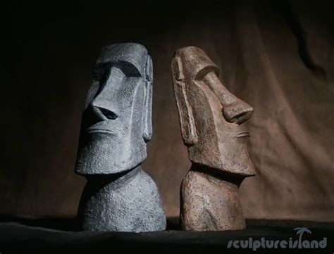 Moai Head – Sculpture Island