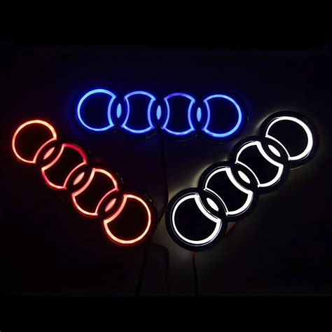 Audi Logo LED Trunk Emblem