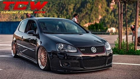 Vw Golf Mk Gti Bagged On Rotiform Rims Tuning Project By Marco Youtube