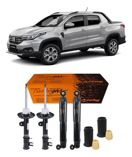 Kit 4 Amortecedores Fiat Strada 2020 A 2023 Kit Promoção