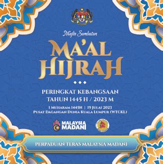 Majlis Sambutan Maal Hijrah Peringkat Kebangsaan Tahun H M