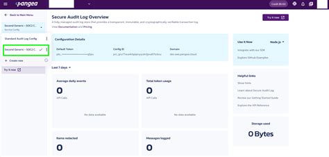 Secure Audit Log Pangea