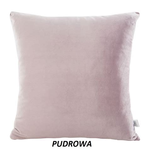 POSZEWKA NA PODUSZKĘ WELUROWA 40x40 VELVET PLUSZ POSZEWKA NA PODUSZKĘ