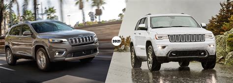 2021 Jeep Cherokee Vs 2021 Jeep Grand Cherokee Landers Dodge Chrysler Jeep Ram