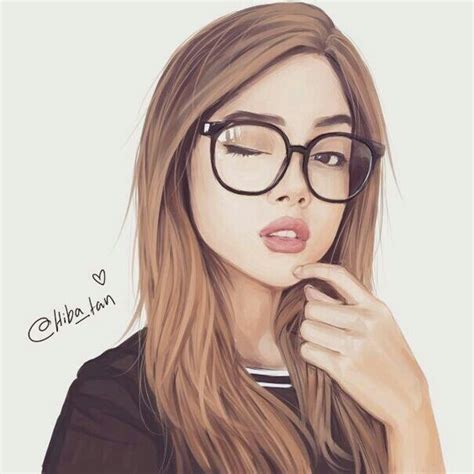 Dibujos Tumblr De Chicas Con Gafas Pecho Wallpaper