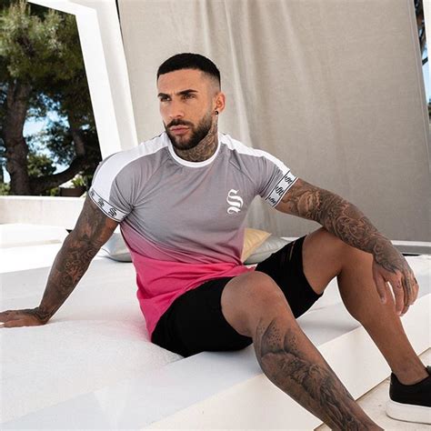 Grey Pink Dip Dye Fade Tee Available Online Sinnersattire