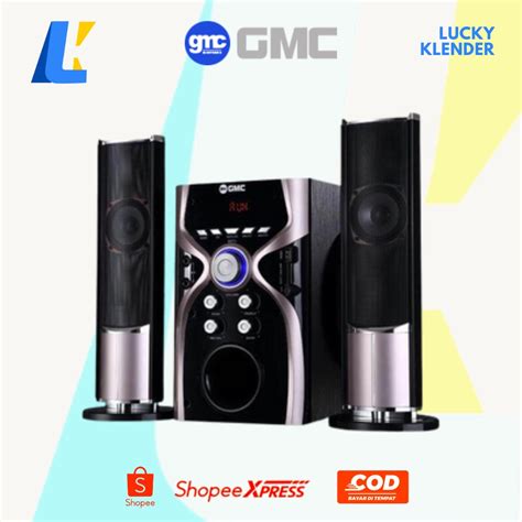 Jual Speaker Bluetooth Gmc G Suara Gler Ngebass Karaoke Shopee