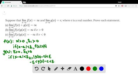 SOLVED Prove That If Lim X Rightarrow C F X 0 And G X Leq