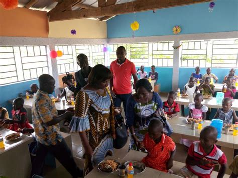 Assinie Mafia Inauguration De La Cantine Scolaire Du Village D