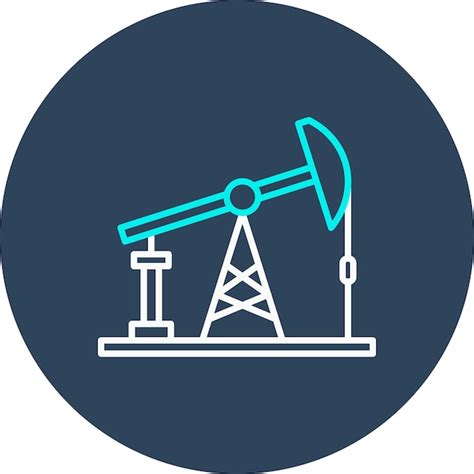 El icono vectorial de combustibles fósiles se puede utilizar para el