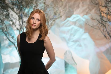 Jessica Chastain Actress Green Eyes Redhead Wallpaper