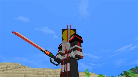 Kamen Rider Faiz Addons For Mcpe Mcpe Addons Minecraft Pe