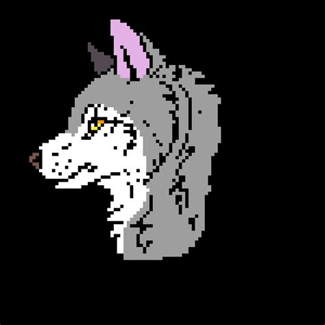 Pixilart Wolf By Cookiebeans