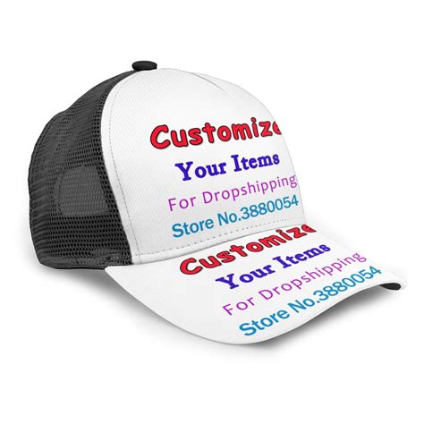 Gorras De B Isbol Con Imagen Personalizada D Para Hombre Y Mujer