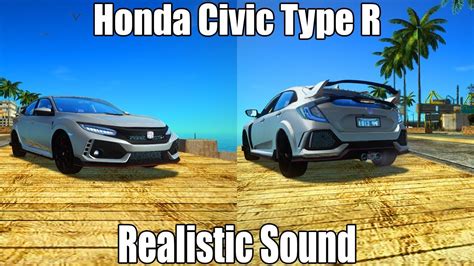 Gta Sa Realistic Honda Civic Type R Sound High Quality Youtube