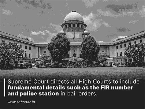 Supreme Court Directs All High Courts To Include Fundamental Details