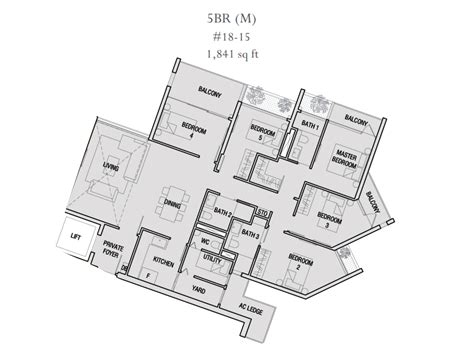 The Crest Singapore Floor Plan - floorplans.click