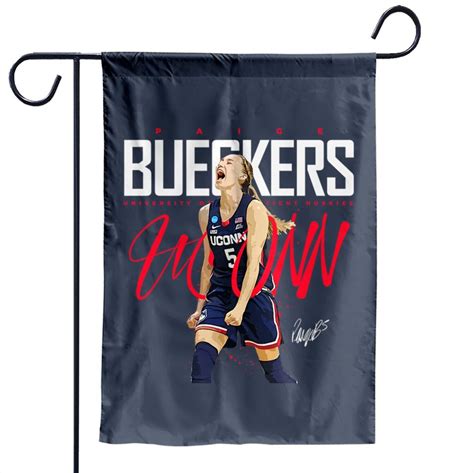 Paige Bueckers - Paige Bueckers College Basketball - Garden Flags sold ...