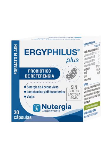 Comprar Nutergia Ergyphilus Plus 30 Capsulas A Precio De Oferta