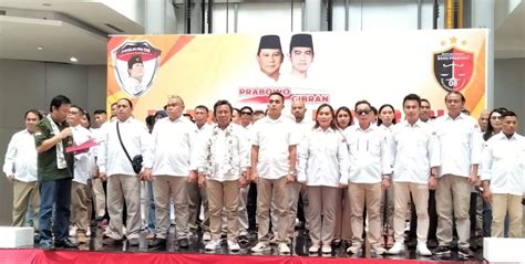 Deklarasi Pasukan Sulut Siap Dukung Penuh Prabowo Gibran Di Pilpres