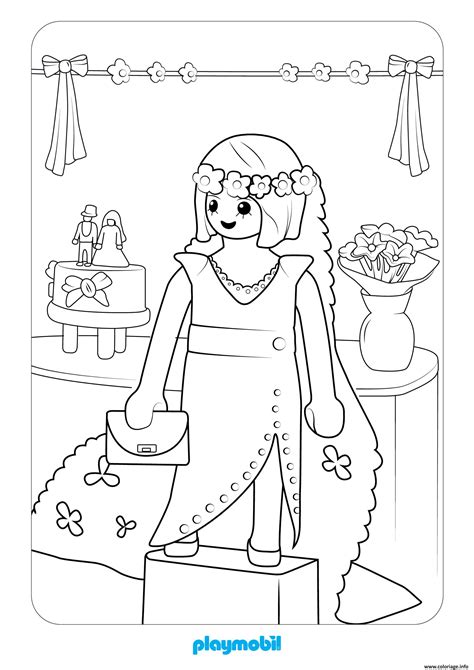 Coloriage Playmobil Le Grand Magasin Jecolorie