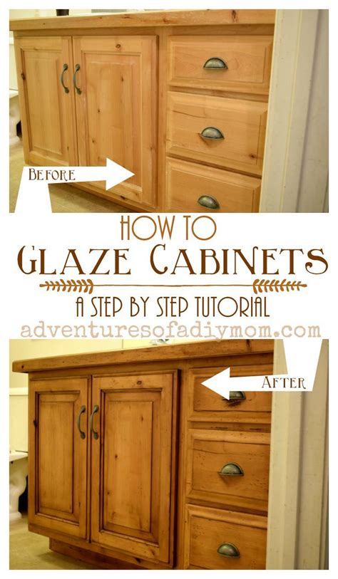 How To Glaze Cabinets With Gel Stain Glazing Cabinets Diy Kitchen