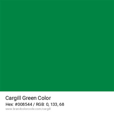 Cargill Brand Color Codes » BrandColorCode.com