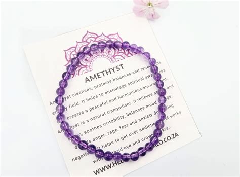 Amethyst Bangle Mm Hello Indigo Halo